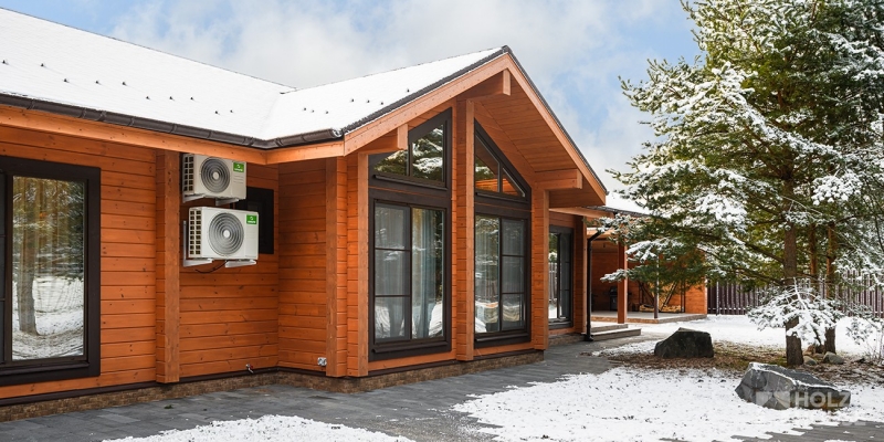 Дом из клееного бруса по проекту \"Лахти v2\" Фото 14